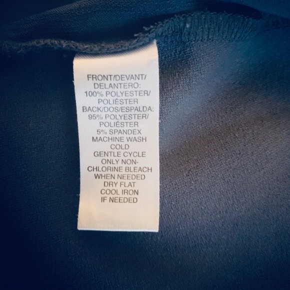 LOFT Charcoal grey leopard embossed tank - Picture 7 of 7